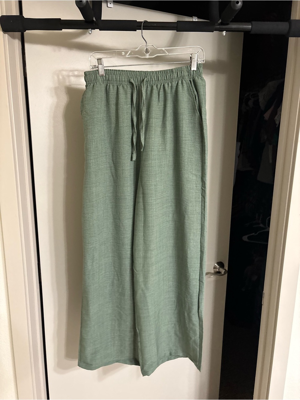 Wide Leg Linen Pants